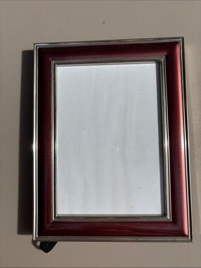 Fetco Burgundy Frame with Silver Trim